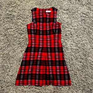 Vineyard Vines Tartan Holiday Jolly Plaid Dress Size 4